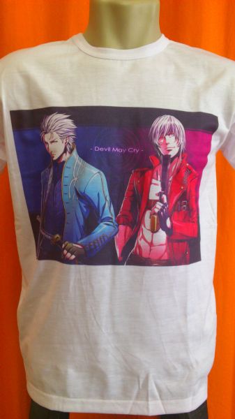 Camiseta Devil May Cry Dante e Vergil